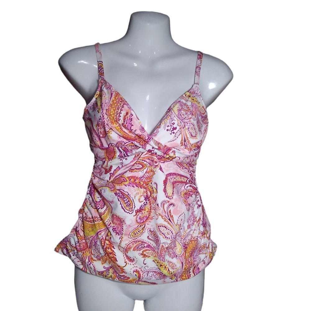 Ralph Lauren tankini swim top S